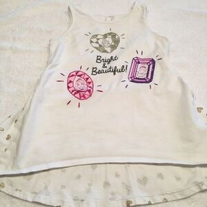 Disney Princess tank dress size 7 100% cotton cute worn but good condition